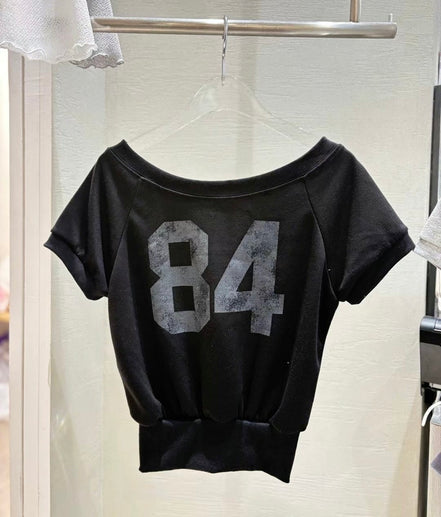 KR 84 CROPPED TSHIRT (4 COLORS)