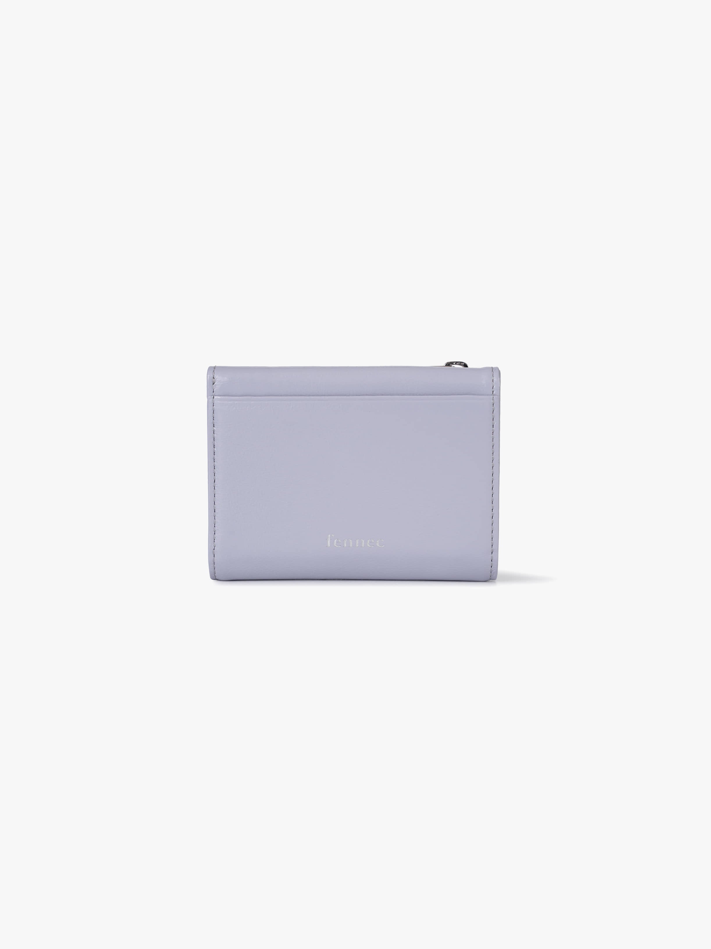 HEARTY ZIPPER WALLET (MISTY LAVENDER)