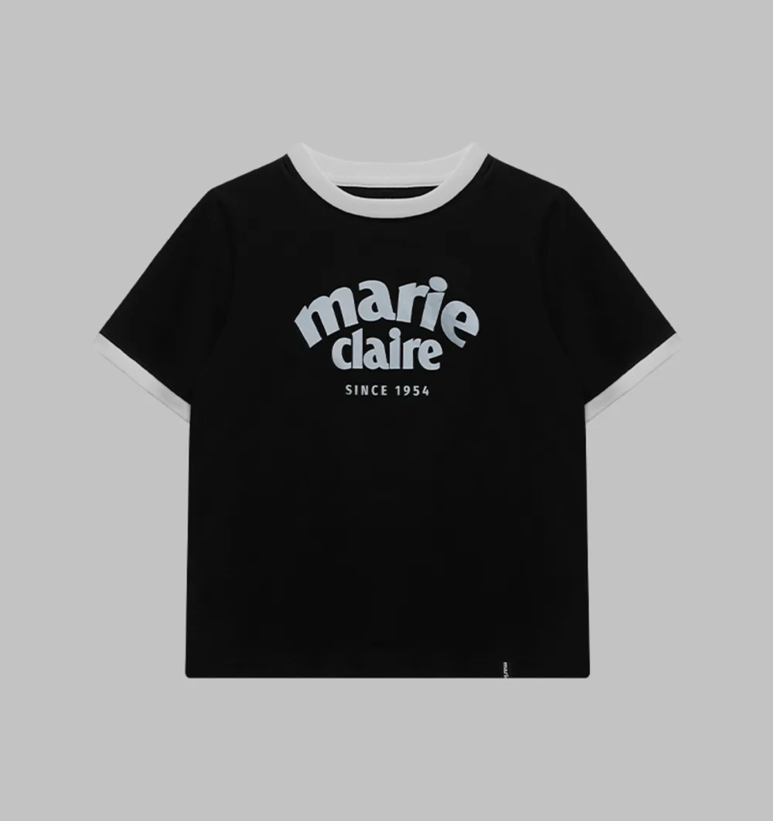 marie claire - marie ringer tshirt (black)