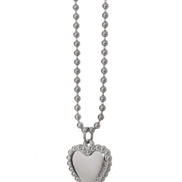 OFUSE - mini heart ball necklace