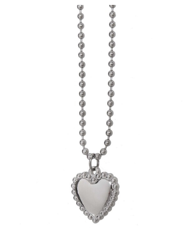 OFUSE - mini heart ball necklace