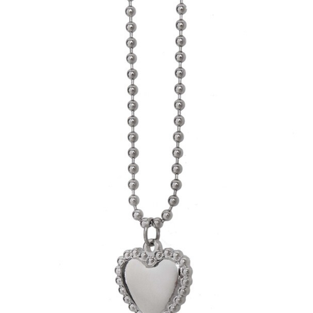 OFUSE - mini heart ball necklace