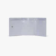 CRINKLE HALFMOON MINI WALLET (MISTY LAVENDER)