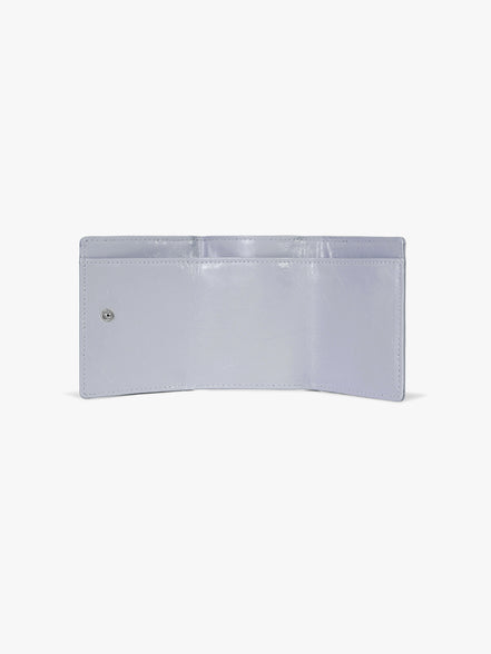 CRINKLE HALFMOON MINI WALLET (MISTY LAVENDER)