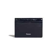 CRINKLE TRIANGLE ACCORDION POCKET (BLACK)