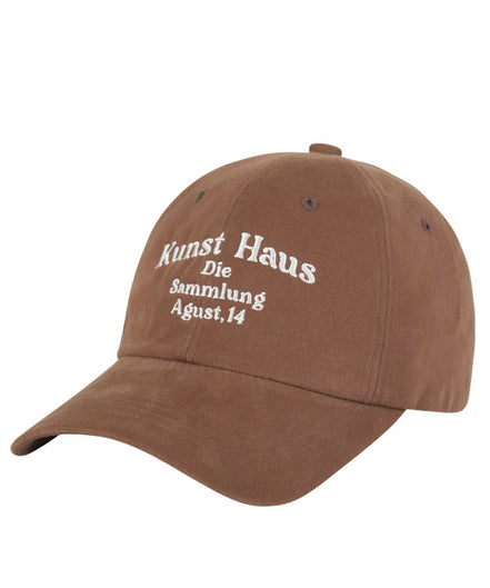 Dumaro - Pigment Washed Cotton Ball Cap (Light Brown)
