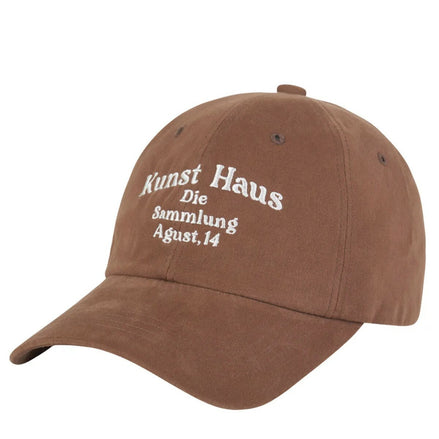 Dumaro - Pigment Washed Cotton Ball Cap (Light Brown)