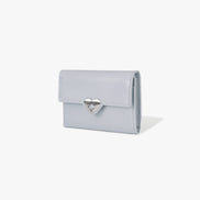 HEARTY FLAP WALLET (MISTY LAVENDER)