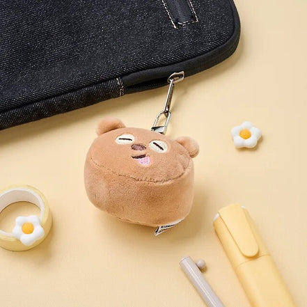 butter shop X minions - tim face mini keyring