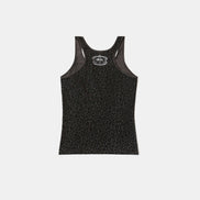 bad blood - Mystic Tank Slim Fit (Black Leopard)