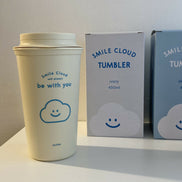 Skyfolio - smile cloud tumbler｜2 types