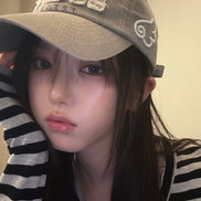 [YUJIN同款] HUG friends cap (Charcoal)