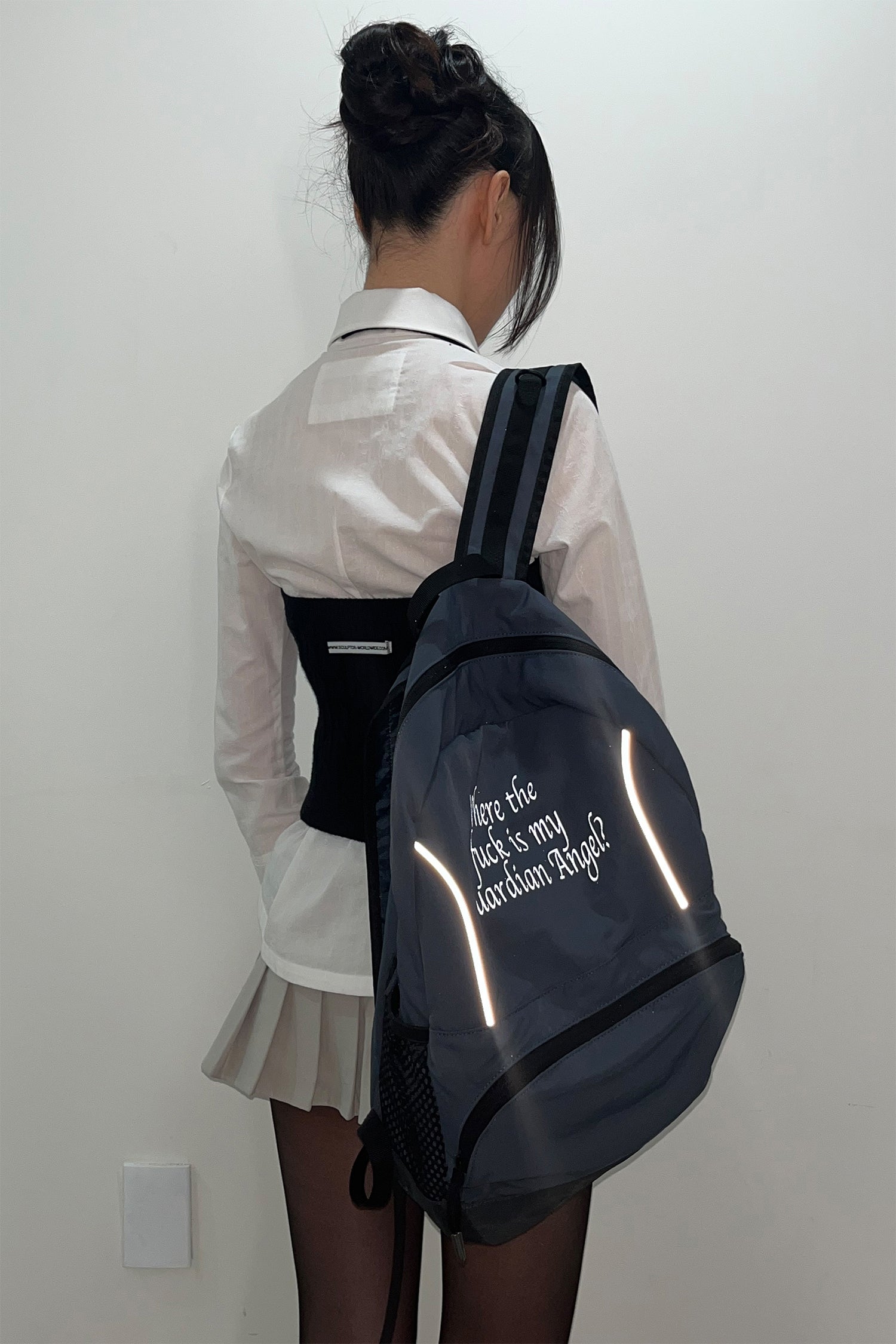 SCULPTOR - Go to Nylon Backpack (Gray)