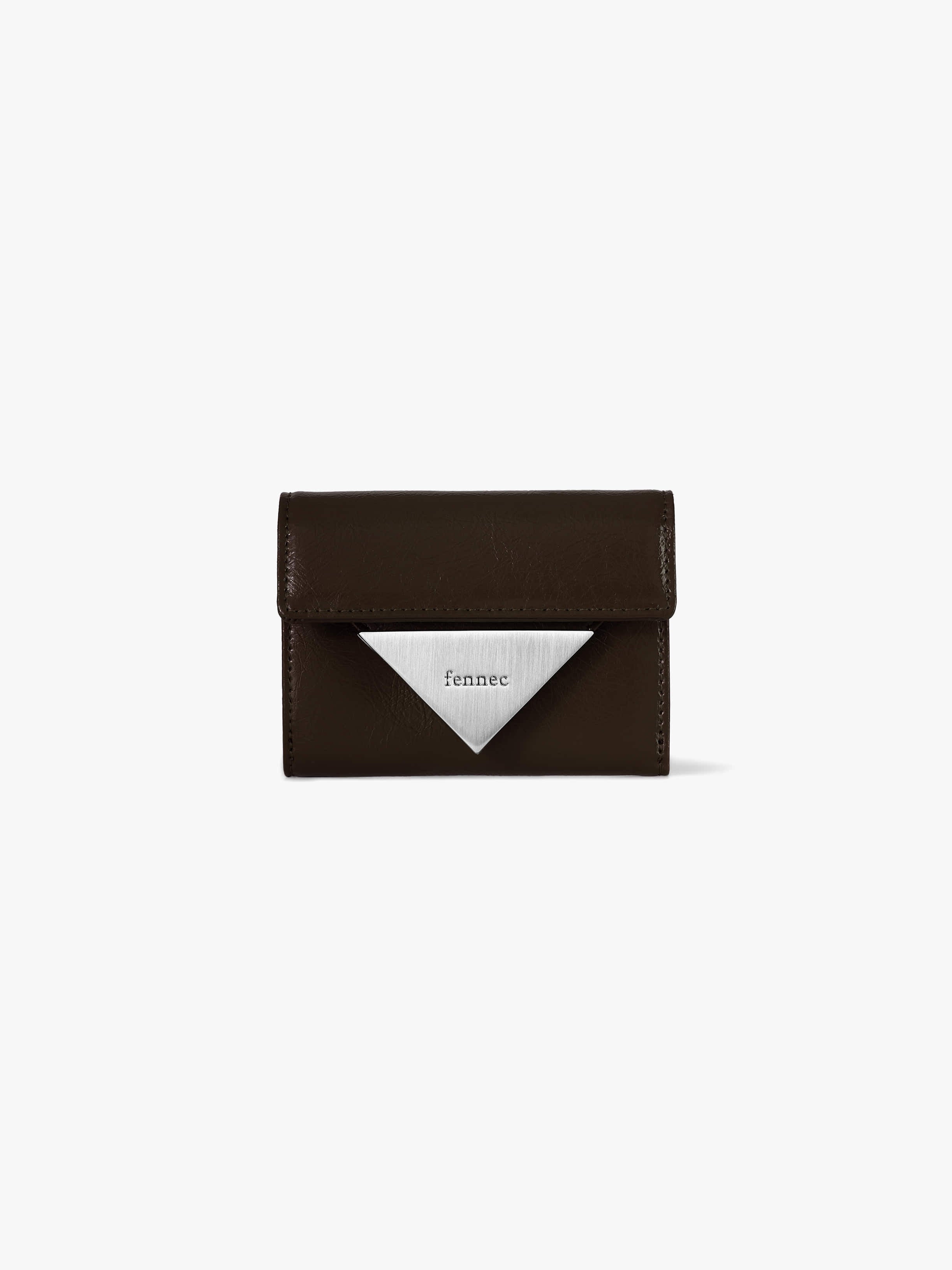 CRINKLE TRIANGLE DOCO WALLET