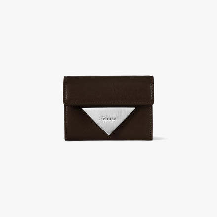 CRINKLE TRIANGLE DOCO WALLET
