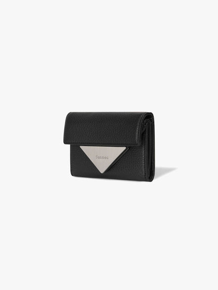 TRIANGLE DOCO WALLET (PEBBLE BLACK)