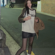 [UNISEX] AMES - BASIC RAGLAN PULLOVER KNIT (BROWN)