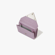 CRINKLE HALFMOON MINI WALLET (MAUVE)