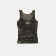 bad blood - Mystic Tank Slim Fit (Green Camo)