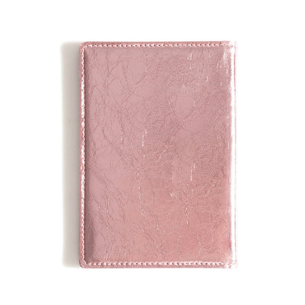 METALLIC PASSPORT CASE (METALLIC PINK)