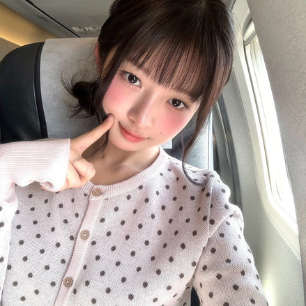 (REI同款) sculptor - Polka Dot Cardigan Baby (Pink/Brown)