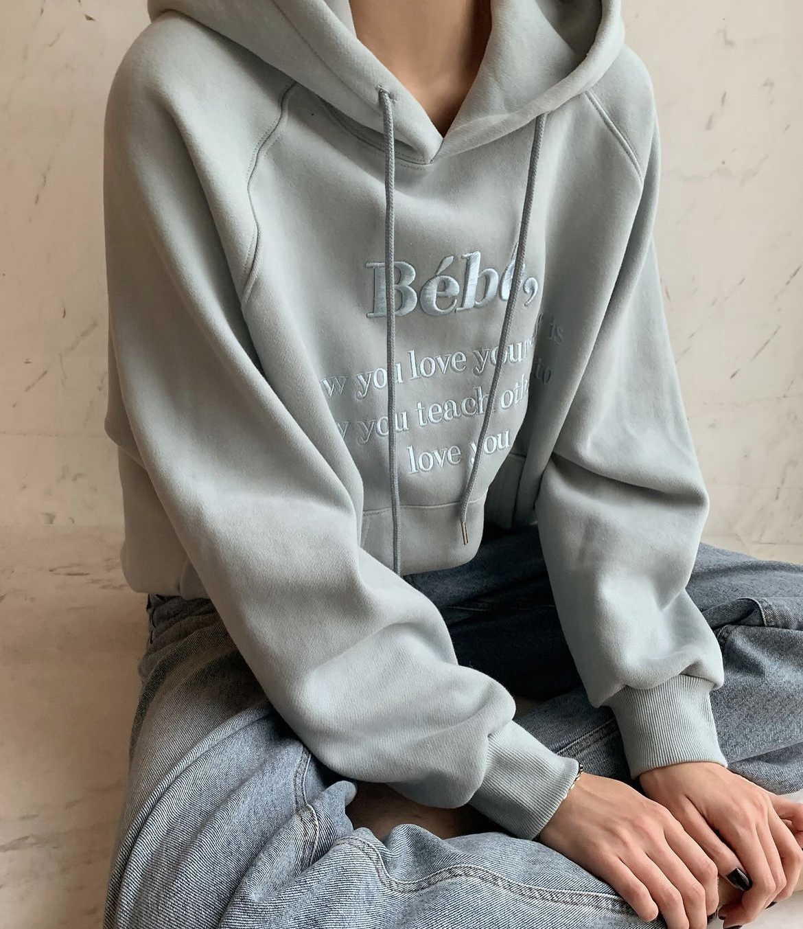 (現貨) NOIRNINE - Bébé Hoodie [BLUE]