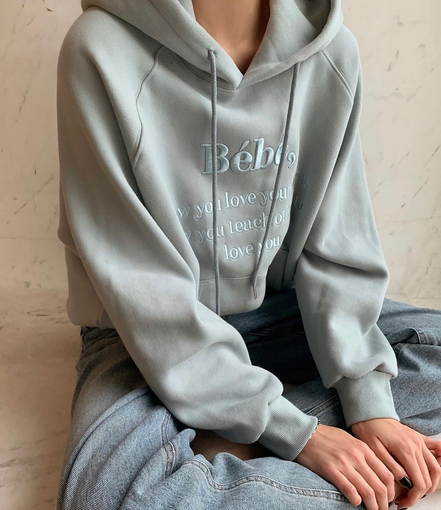 (現貨) NOIRNINE - Bébé Hoodie [BLUE]