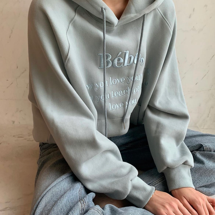 (現貨) NOIRNINE - Bébé Hoodie [BLUE]