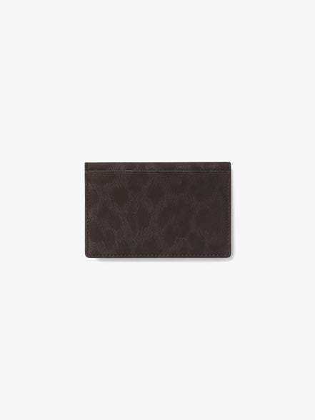 LEO CARD CASE (BROWN)