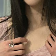 OFUSE - ribbon chain ring