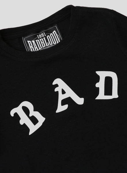 Bad Blood - Mystic Logo Jersey Short Sleeve Slim Fit (Black)
