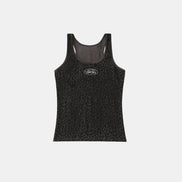 bad blood - Mystic Tank Slim Fit (Black Leopard)