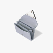 (現貨)CRINKLE TRIANGLE ACCORDION POCKET - MISTY LAVENDER