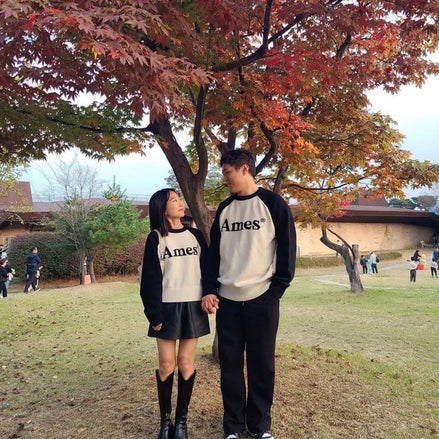 [UNISEX] AMES - BASIC RAGLAN PULLOVER KNIT (IVORY)