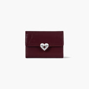 HEARTY BRIDGE POCKET MINI (DEEP CHERRY)