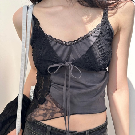 KR LACE SLEEVELESS (3 COLORS)