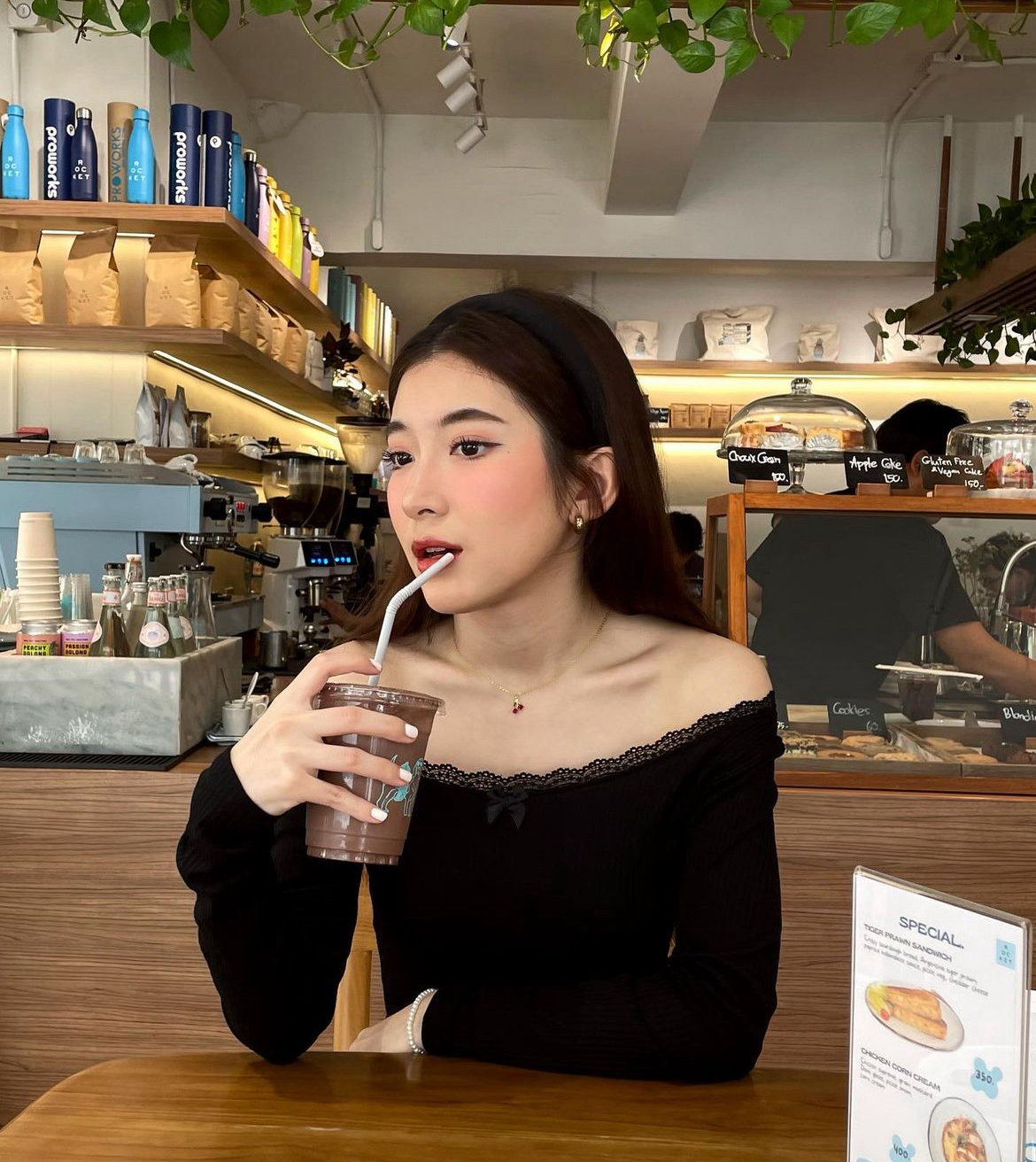 (現貨) TH MARIA LACE TOP (BLACK)
