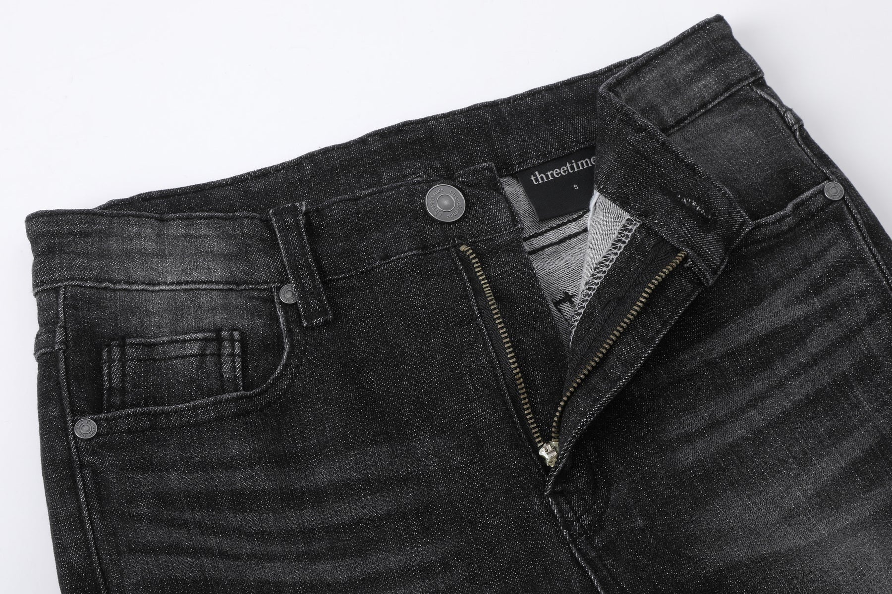 [karina同款] 5501 bootcut black jeans