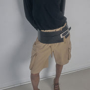 SCULPTOR - Washed Long Sleeve Tee Washed (Black)
