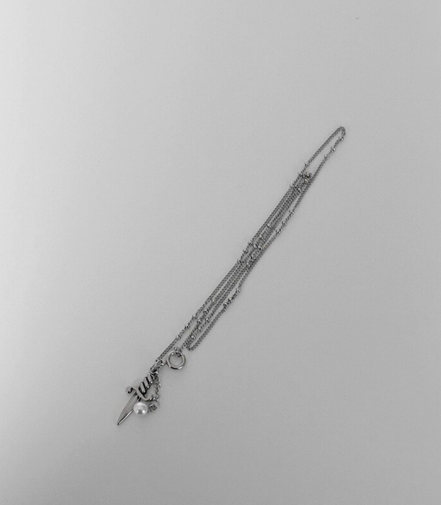 OFUSE - pearl drop necklace (knife)