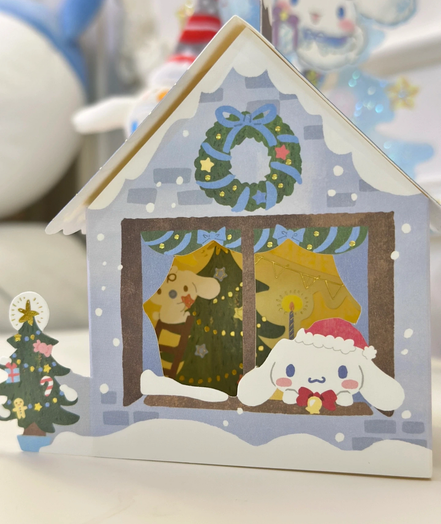 (現貨) cinnamoroll 立體聖誕卡