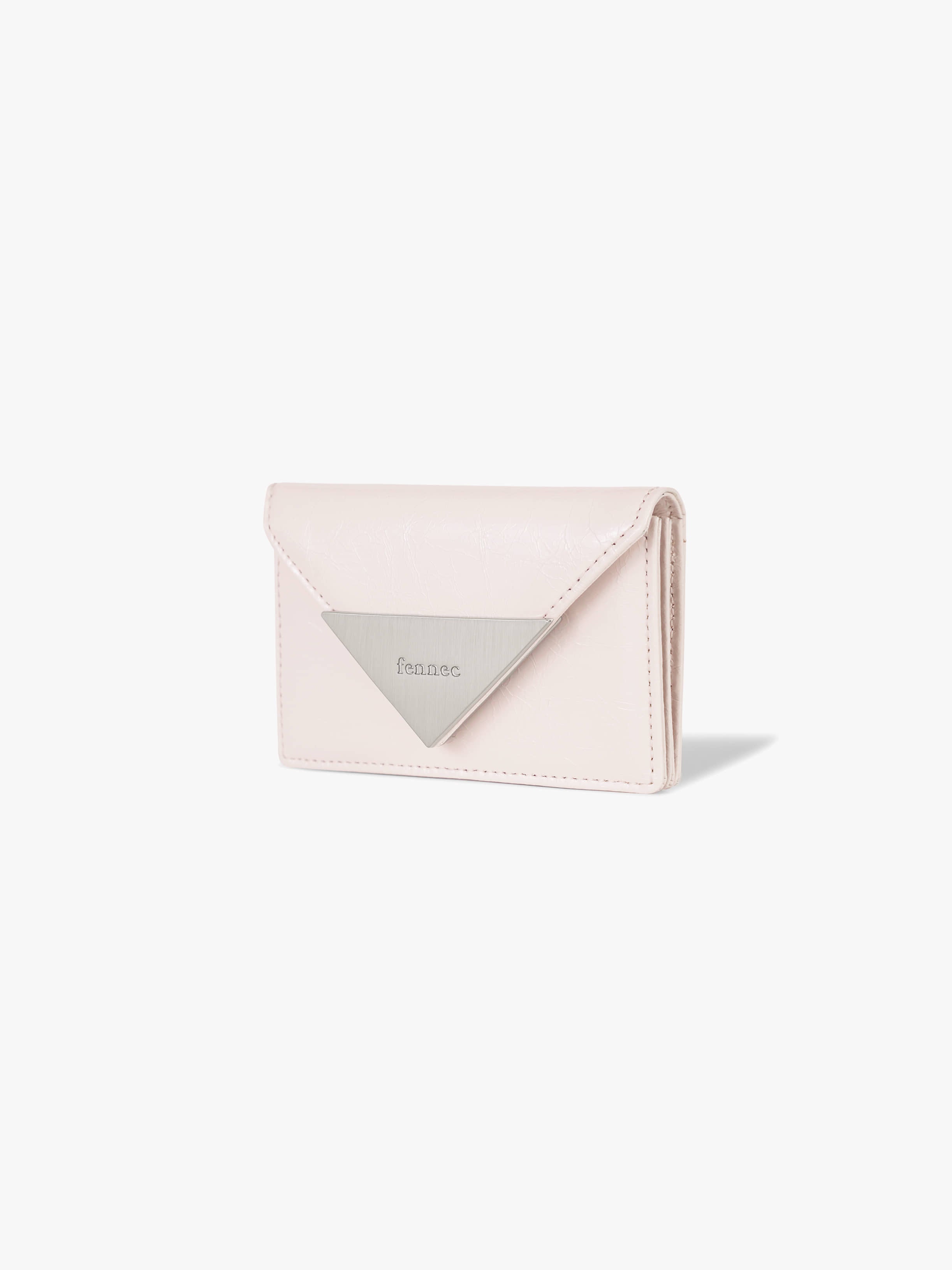 CRINKLE TRIANGLE ACCORDION POCKET (BLOSSOM)