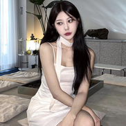 KR ROSE SCARF ONE PIECE 2 COLORS