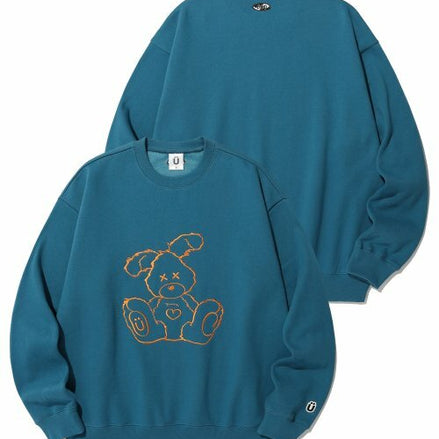 (現貨) ISTKUNST -  HEART RABBIT SWEATSHIRT