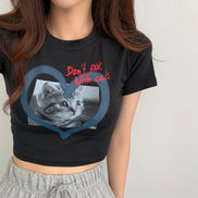 現貨 KR BABY CATS CROP TEE 3 COLORS