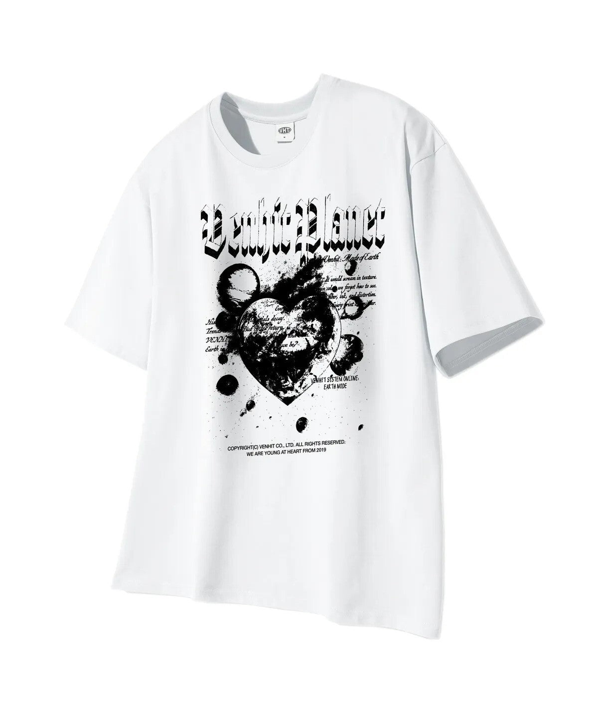 venhit - dark planet cool cotton tshirt (2 colors)