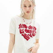 LUVISTRUE - DN BOUCLE LOVE KNIT(IVORY)
