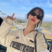 [YUJU同款] 1993studio - 90S track sweatshirts (oat beige)