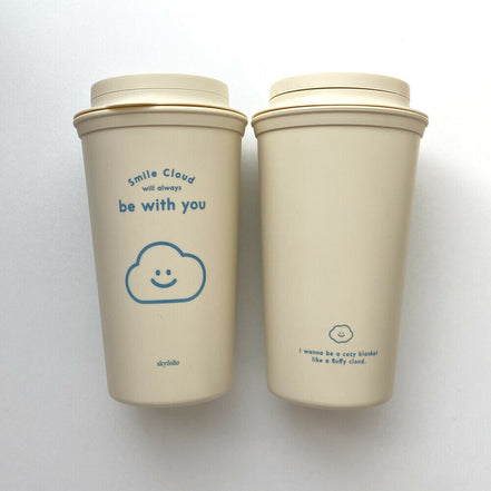 Skyfolio - smile cloud tumbler｜2 types
