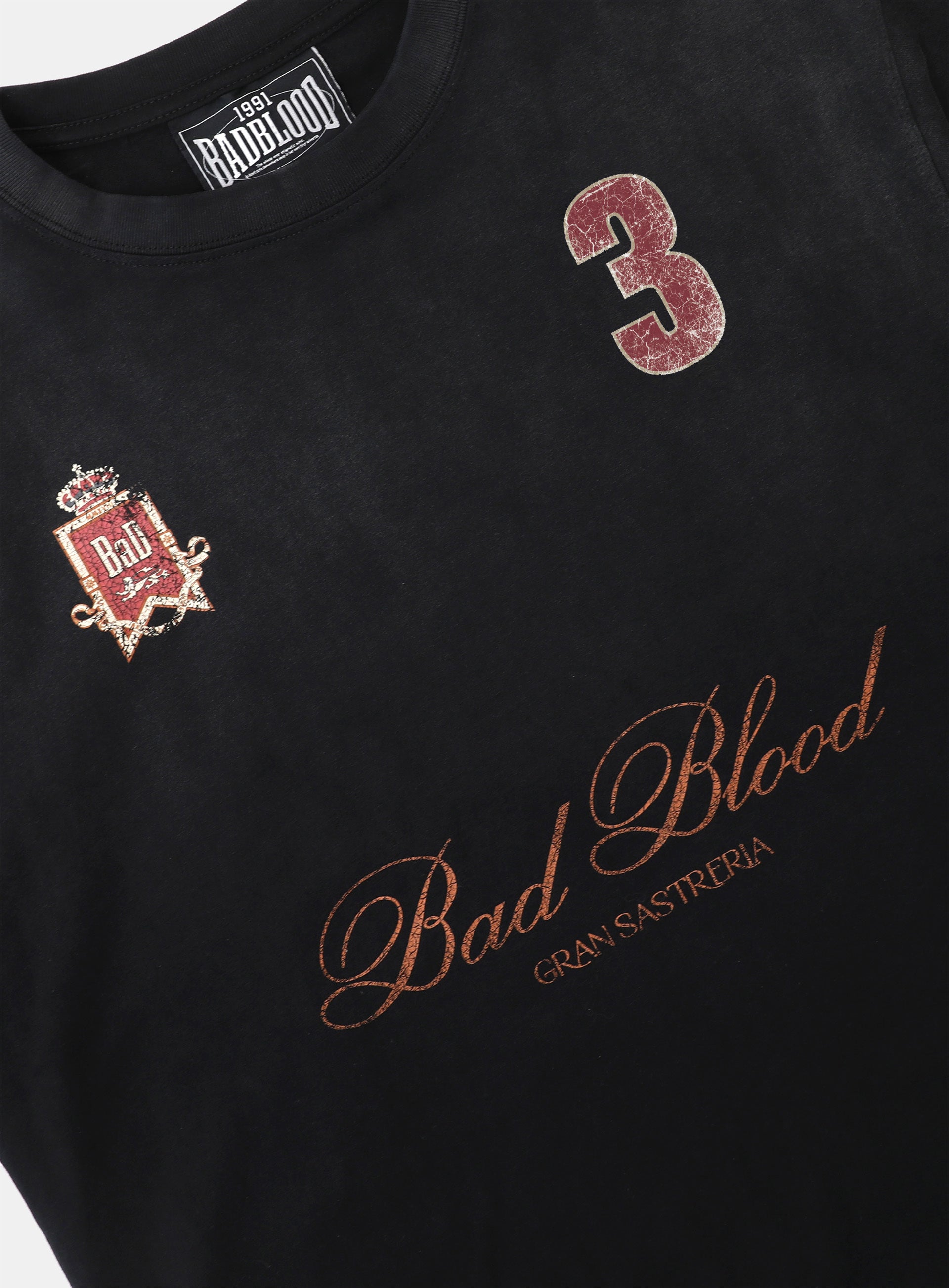 Bad Blood - Royal Classic T-Shirt (Black)
